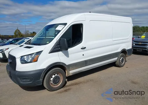 2023 Ford Transit-250 из США, поврежденный, VIN 1FTBR1C89PKB45252